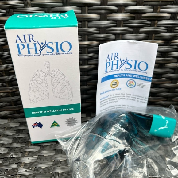 AirPhysio Health and Wellness Breathing device New Sealed in Box Never Opened - Picture 6 of 10